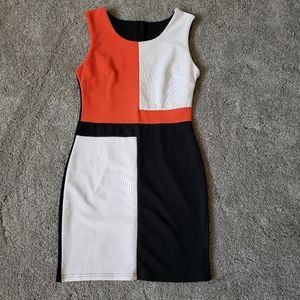 Working dress Women 2 black white red
